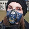 Buffalo sabres filter activated carbon face mask