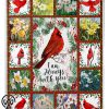 Cardinal i'm always with you full printing blanket