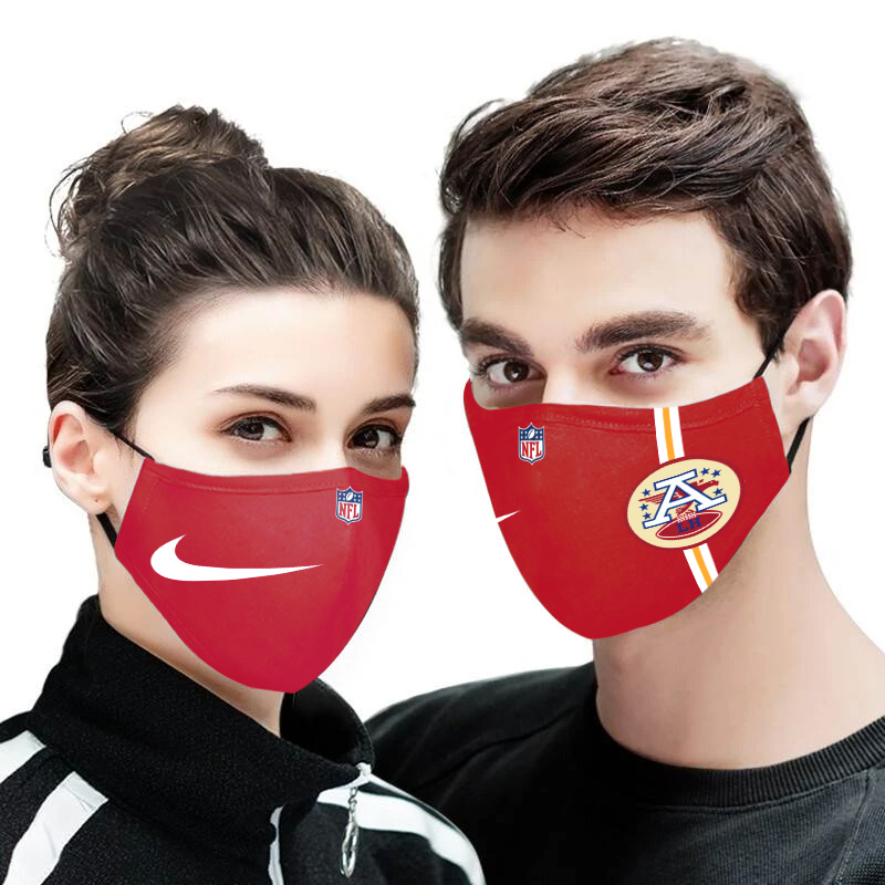 Chiefs jersey logo full printing face mask 1
