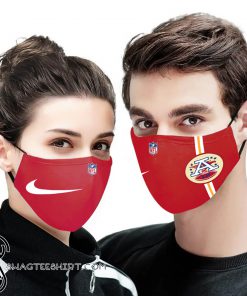 Chiefs jersey logo full printing face mask