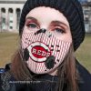 Cincinnati reds filter activated carbon face mask