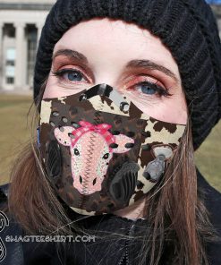 Cow heifer filter carbon pm 2,5 face mask