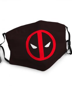 Deadpool symbol anti-dust cotton face mask 1