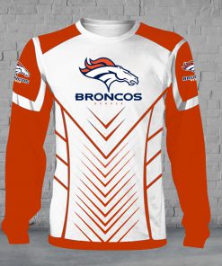 Denver broncos nfl full over print sweatshirt
