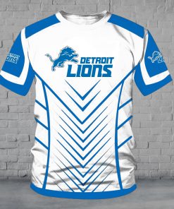Detroit lions full over print tshirt