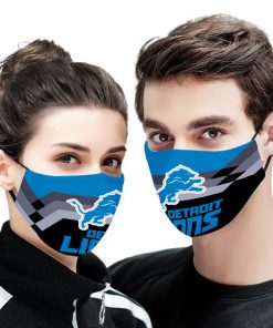 Detroit lions full printing face mask 1