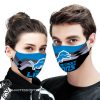 Detroit lions full printing face mask