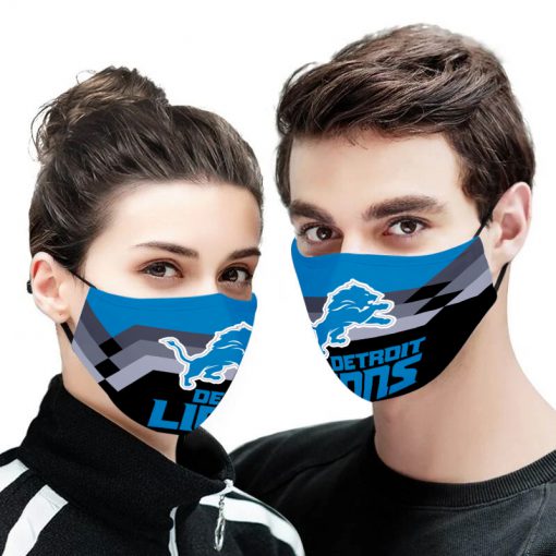 Detroit lions full printing face mask 2