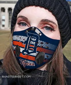 Detroit tigers carbon pm 2,5 face mask