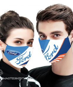 Ford logo car full printing face mask