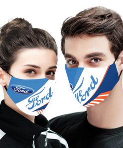 Ford logo car full printing face mask 3