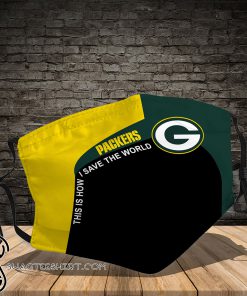 Green bay packers team full printing face mask