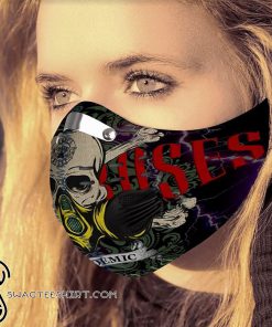 Guns n' roses covid-19 pandemic carbon pm 2,5 face mask