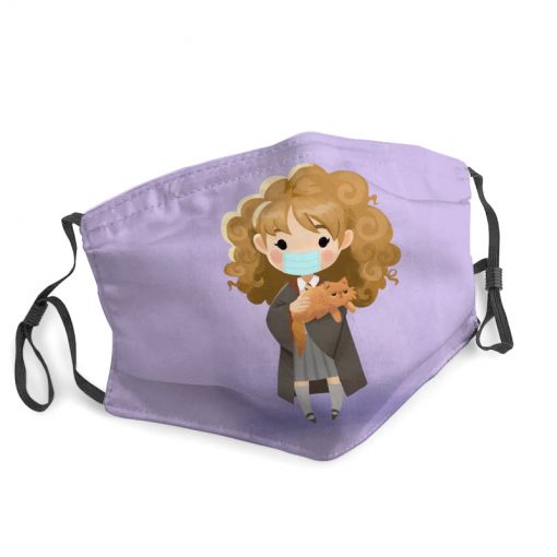 Hermione granger harry potter stay home face mask 1