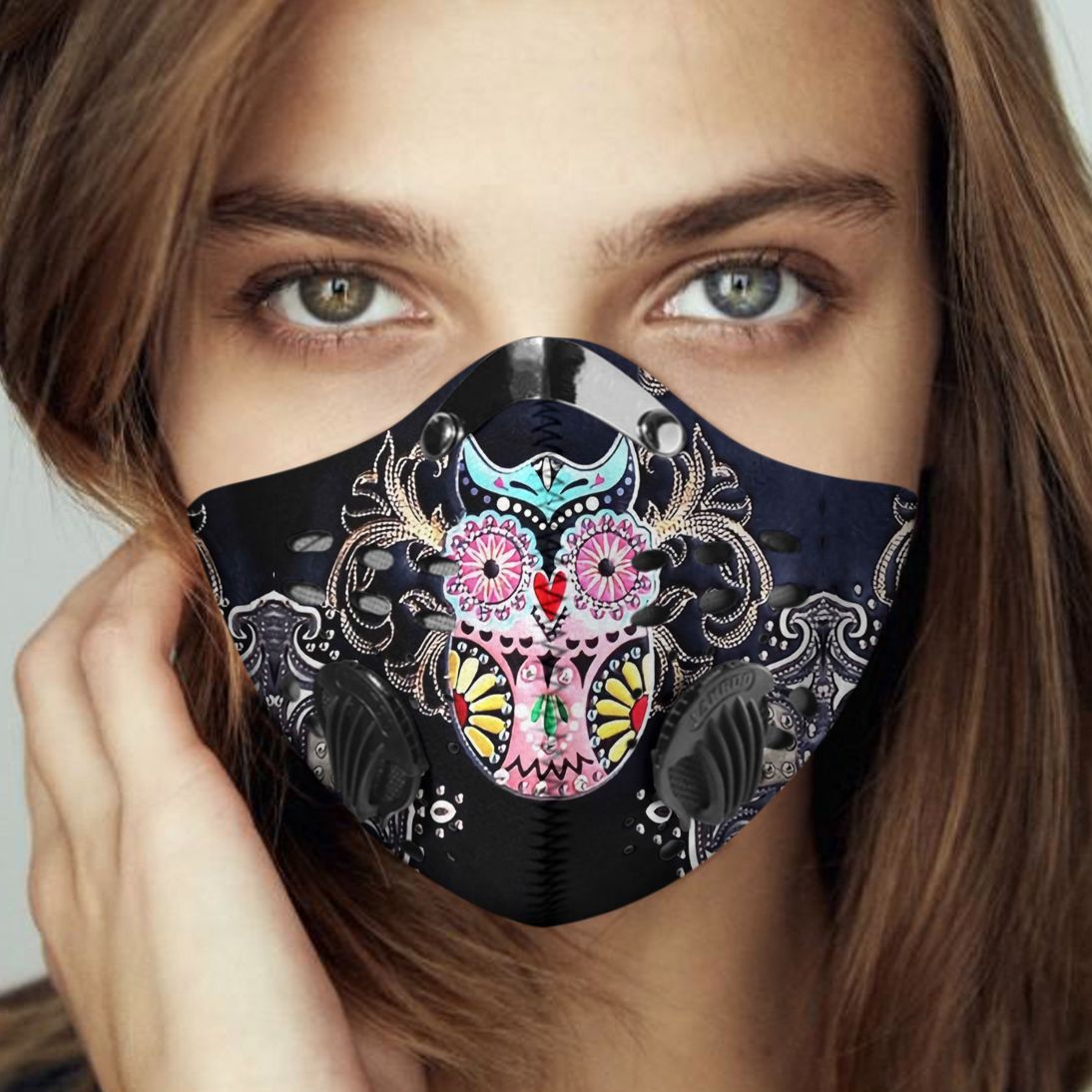 Hippie owl carbon pm 2,5 face mask 4