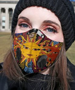 Hippie the sun carbon pm 2,5 face mask 4