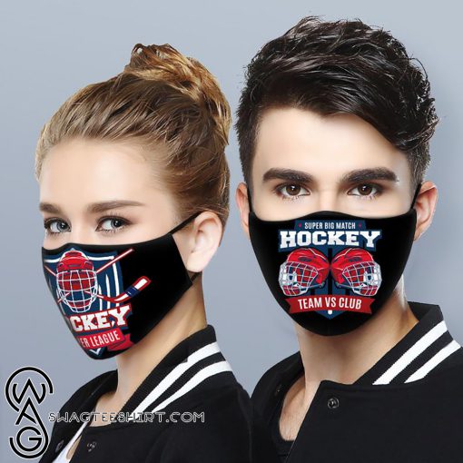 Hockey super league anti-dust cotton face mask