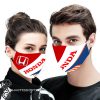 Honda motor logo full printing face mask