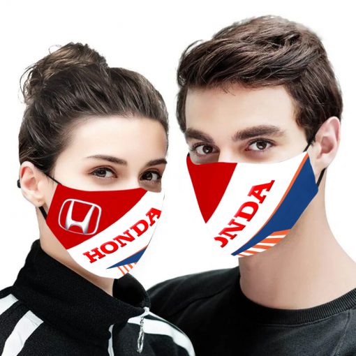 Honda motor logo full printing face mask 3