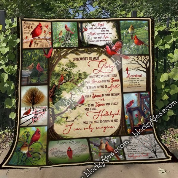 I can only imagine cardinal full printing quilt 3