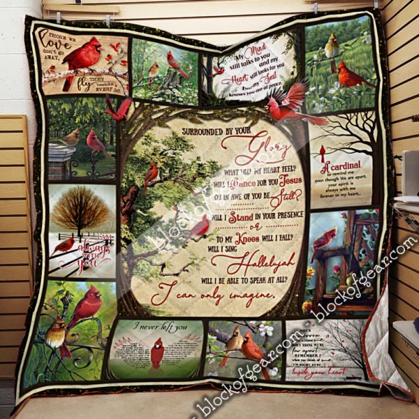 I can only imagine cardinal full printing quilt 4