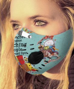 I crochet because punching is frowned upon carbon pm 2,5 face mask 2