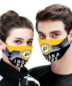 Indiana pacers full printing face mask 1