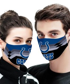 Indianapolis colts full printing face mask 1