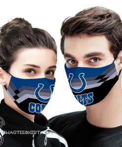 Indianapolis colts full printing face mask