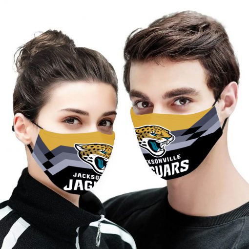 Jacksonville jaguars full printing face mask 1