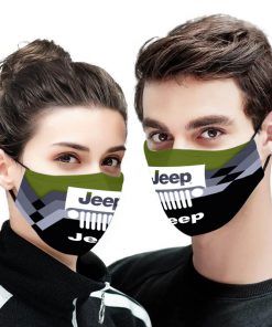 Jeep car full printing face mask 1