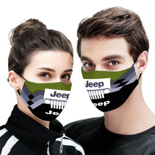 Jeep car full printing face mask 2