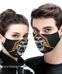 KTM death skull full printing face mask