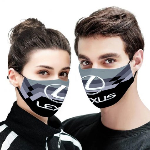 Lexus logo full printing face mask 1