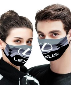 Lexus logo full printing face mask 4