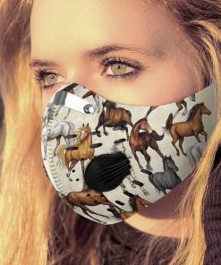 Love horse carbon pm 2,5 face mask 3