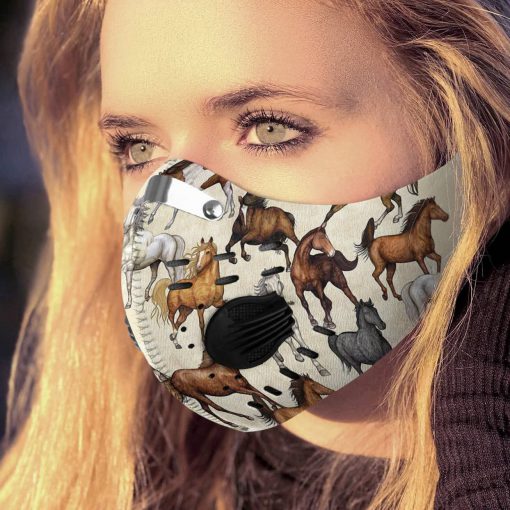 Love horse carbon pm 2,5 face mask 3