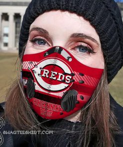 MLB cincinnati reds filter activated carbon face mask