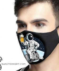 NASA astronaut and beer anti-dust cotton face mask