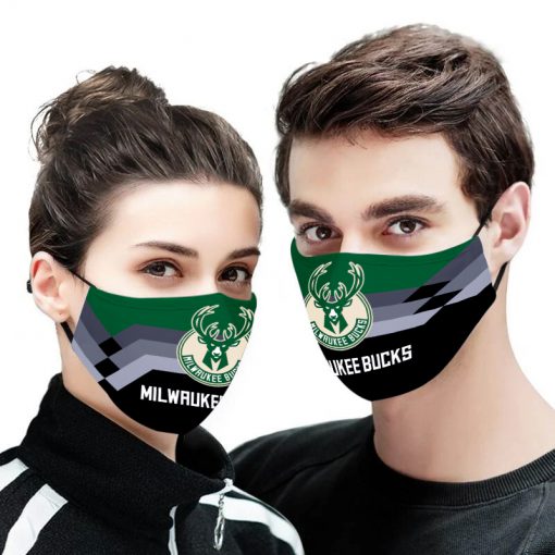 NBA milwaukee bucks full printing face mask 2