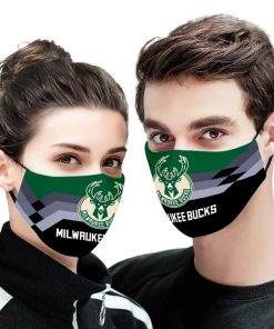 NBA milwaukee bucks full printing face mask 3