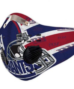 New york giants carbon pm 2,5 face mask 1