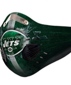 New york jets football carbon pm 2,5 face mask 1