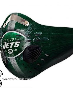 New york jets football carbon pm 2,5 face mask