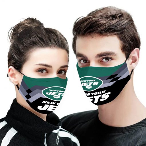 New york jets full printing face mask 1