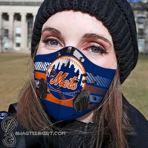 New york mets carbon pm 2,5 face mask