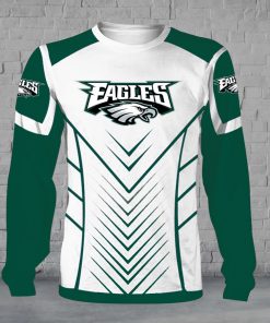 Philadelphia eagles full over print sweatshirt
