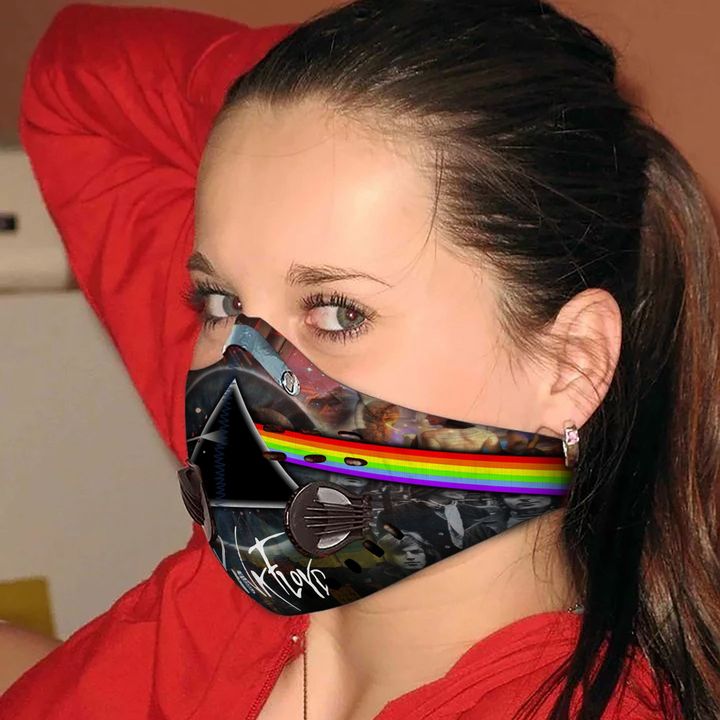 Pink floyd carbon pm 2,5 face mask 1