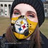 Pittsburgh steelers football carbon pm 2,5 face mask