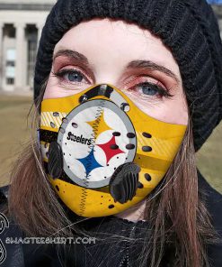 Pittsburgh steelers football carbon pm 2,5 face mask